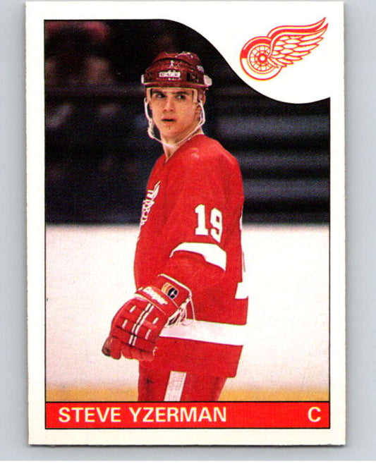 1985-86 O-Pee-Chee #29 Steve Yzerman  Detroit Red Wings  V56397 Image 1