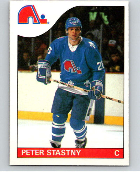 1985-86 O-Pee-Chee #31 Peter Stastny  Quebec Nordiques  V56403 Image 1
