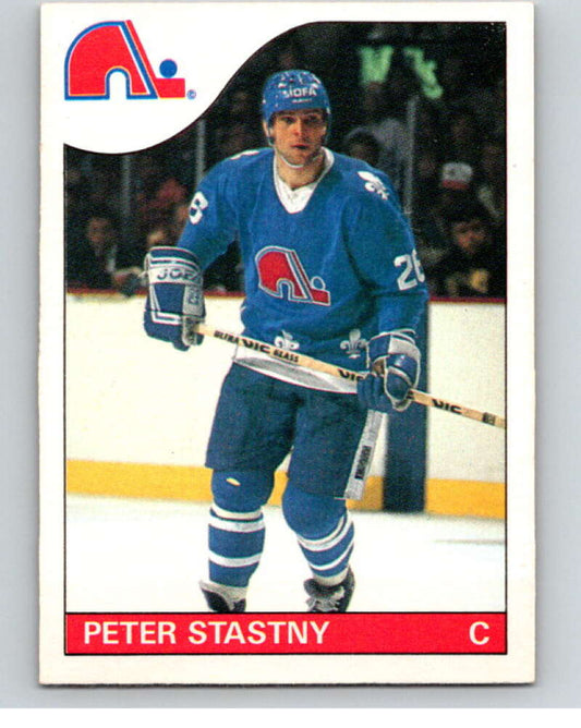 1985-86 O-Pee-Chee #31 Peter Stastny  Quebec Nordiques  V56405 Image 1