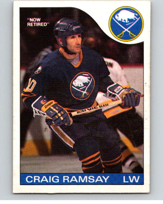 1985-86 O-Pee-Chee #32 Craig Ramsay  Buffalo Sabres  V56406 Image 1