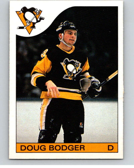 1985-86 O-Pee-Chee #38 Doug Bodger  RC Rookie Pittsburgh Penguins  V56421 Image 1