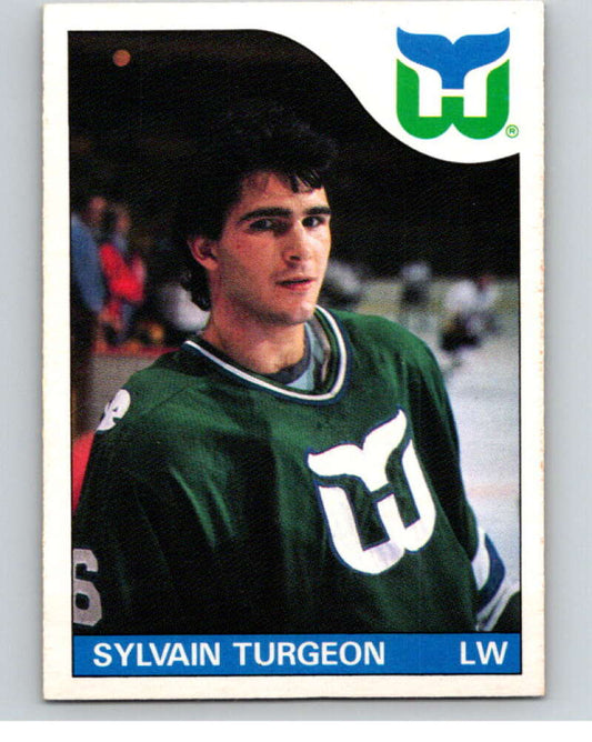 1985-86 O-Pee-Chee #43 Sylvain Turgeon  Hartford Whalers  V56432 Image 1