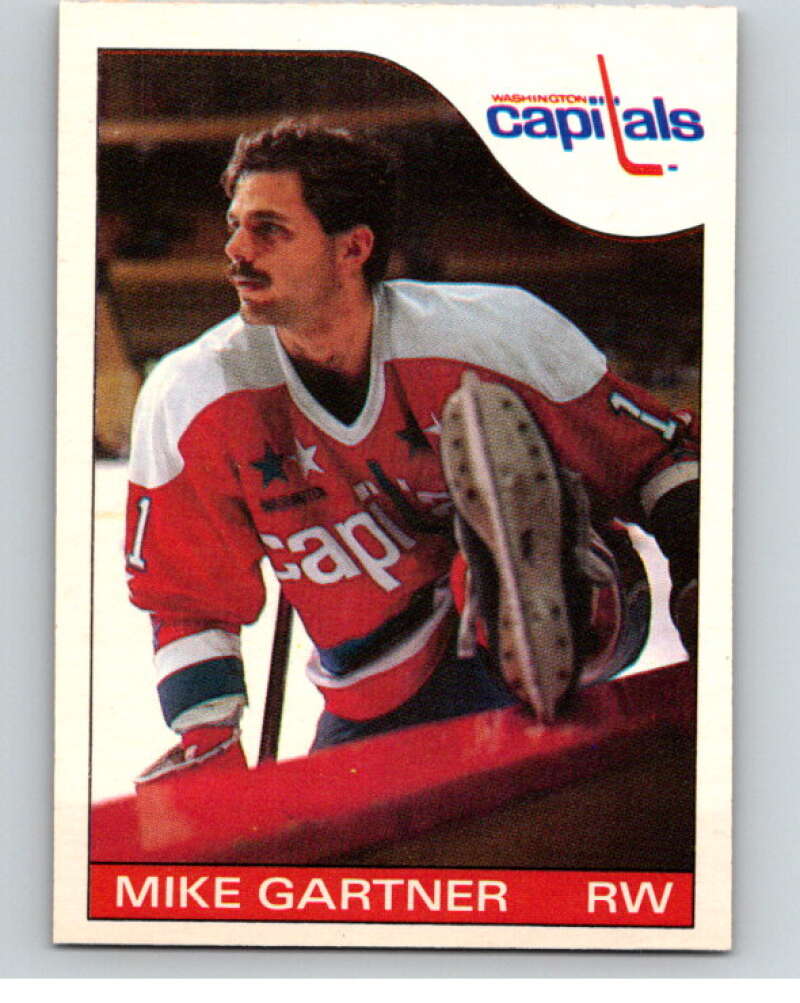 1985-86 O-Pee-Chee #46 Mike Gartner  Washington Capitals  V56440 Image 1