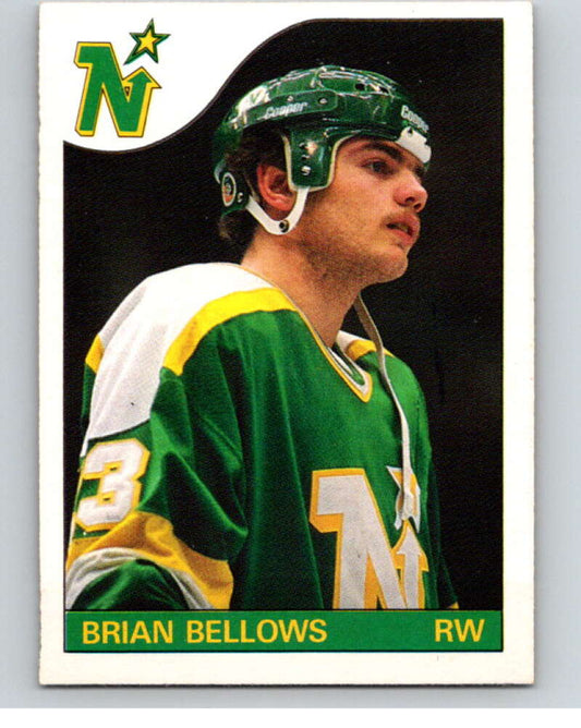 1985-86 O-Pee-Chee #50 Brian Bellows  Minnesota North Stars  V56447 Image 1