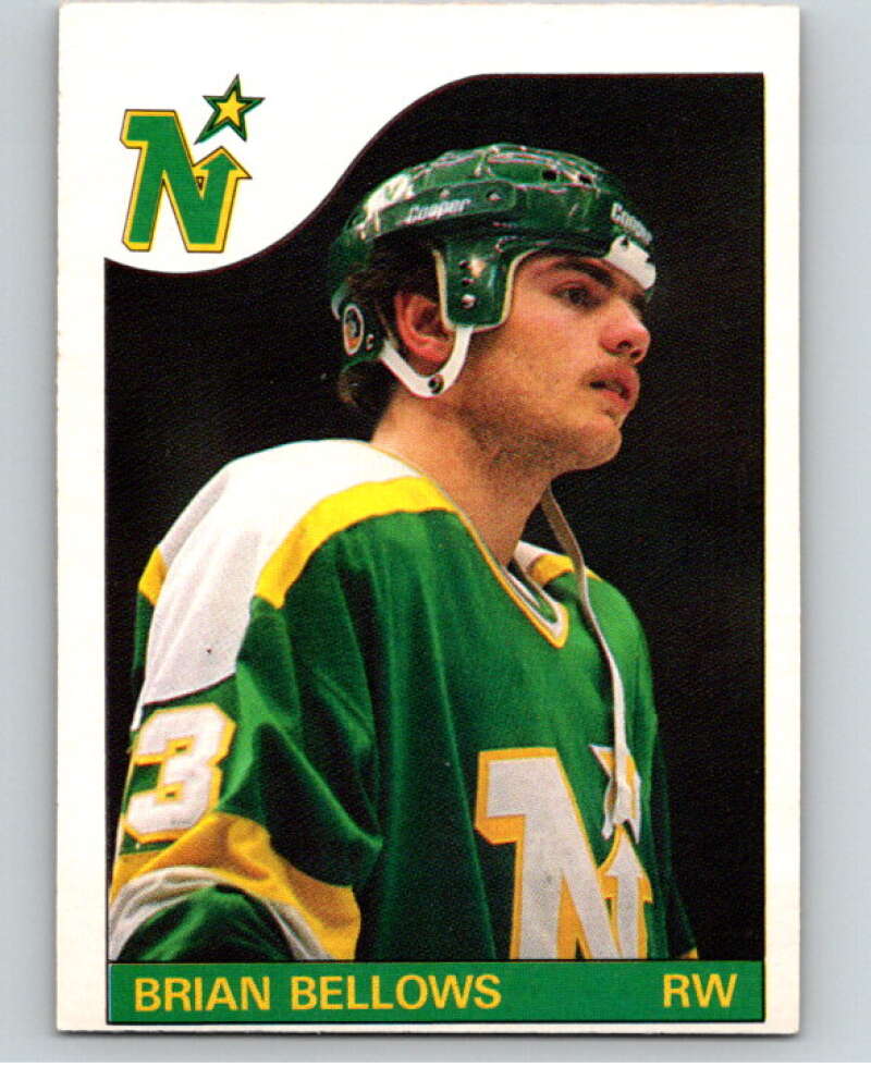 1985-86 O-Pee-Chee #50 Brian Bellows  Minnesota North Stars  V56448 Image 1