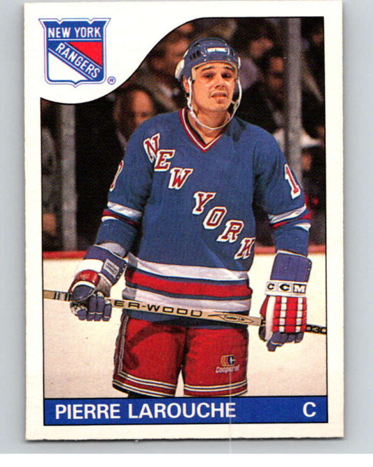1985-86 O-Pee-Chee #54 Pierre Larouche  New York Rangers  V56454 Image 1