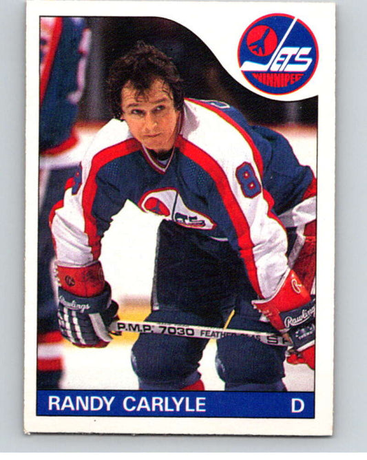 1985-86 O-Pee-Chee #57 Randy Carlyle  Winnipeg Jets  V56460 Image 1