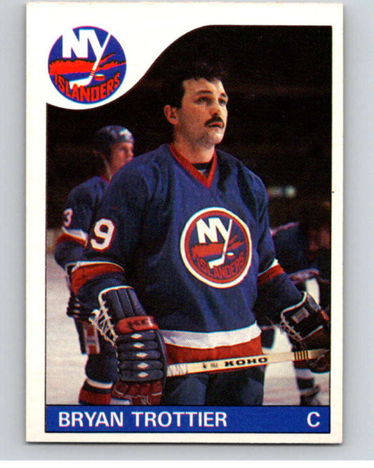 1985-86 O-Pee-Chee #60 Bryan Trottier  New York Islanders  V56464 Image 1