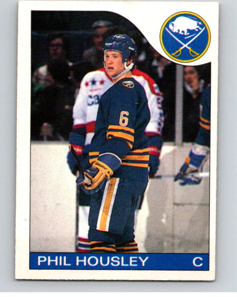 1985-86 O-Pee-Chee #63 Phil Housley  Buffalo Sabres  V56472 Image 1