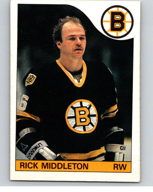 1985-86 O-Pee-Chee #64 Rick Middleton  Boston Bruins  V56474 Image 1
