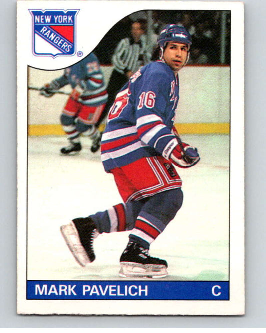 1985-86 O-Pee-Chee #69 Mark Pavelich  New York Rangers  V56481 Image 1