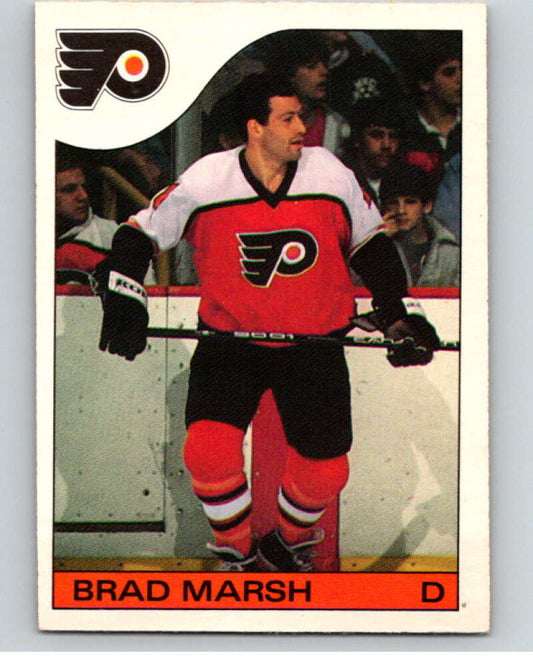 1985-86 O-Pee-Chee #72 Brad Marsh  Philadelphia Flyers  V56489 Image 1