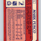 1985-86 O-Pee-Chee #74 Mark Fusco  RC Rookie Hartford Whalers  V56493 Image 2