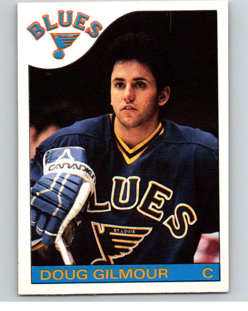 1985-86 O-Pee-Chee #76 Doug Gilmour  St. Louis Blues  V56500 Image 1