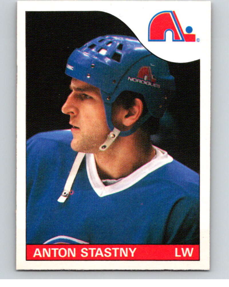 1985-86 O-Pee-Chee #78 Anton Stastny  Quebec Nordiques  V56506 Image 1