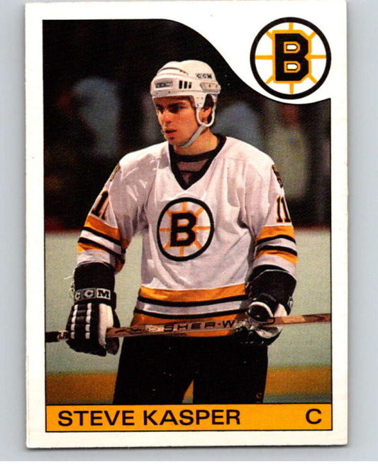 1985-86 O-Pee-Chee #79 Steve Kasper  Boston Bruins  V56509 Image 1