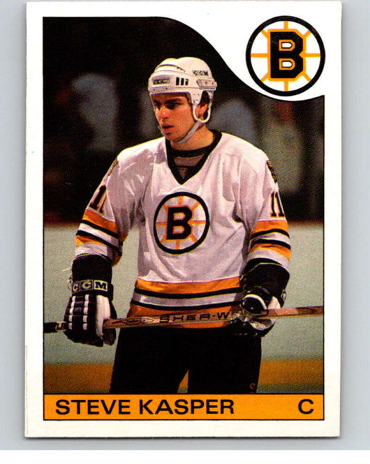1985-86 O-Pee-Chee #79 Steve Kasper  Boston Bruins  V56510 Image 1