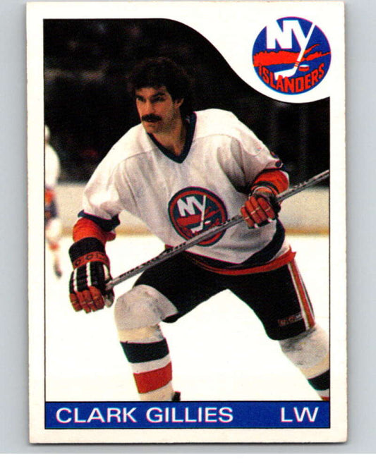 1985-86 O-Pee-Chee #81 Clark Gillies  New York Islanders  V56518 Image 1