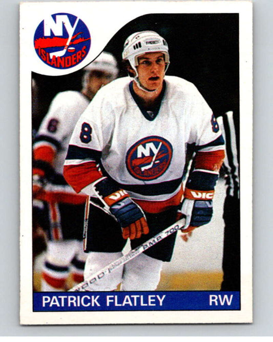 1985-86 O-Pee-Chee #83 Patrick Flatley  New York Islanders  V56521 Image 1