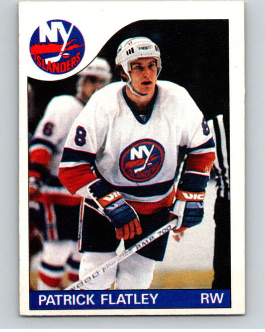 1985-86 O-Pee-Chee #83 Patrick Flatley  New York Islanders  V56522 Image 1