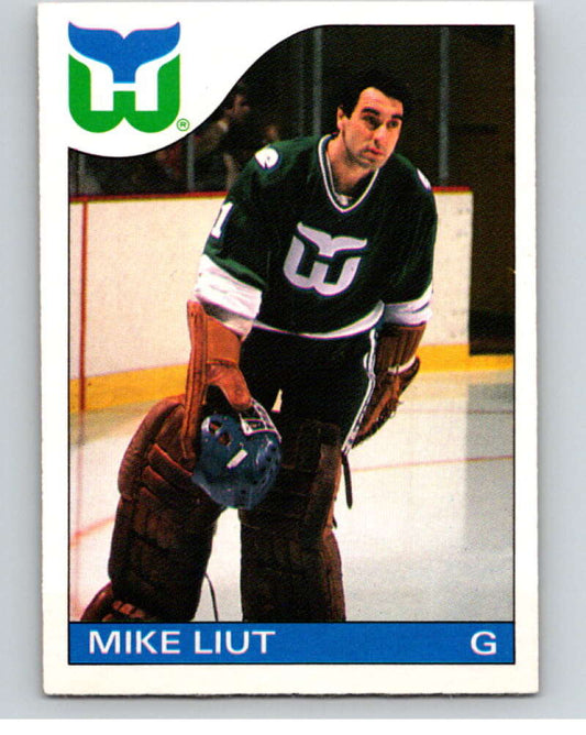 1985-86 O-Pee-Chee #88 Mike Liut  Hartford Whalers  V56531 Image 1