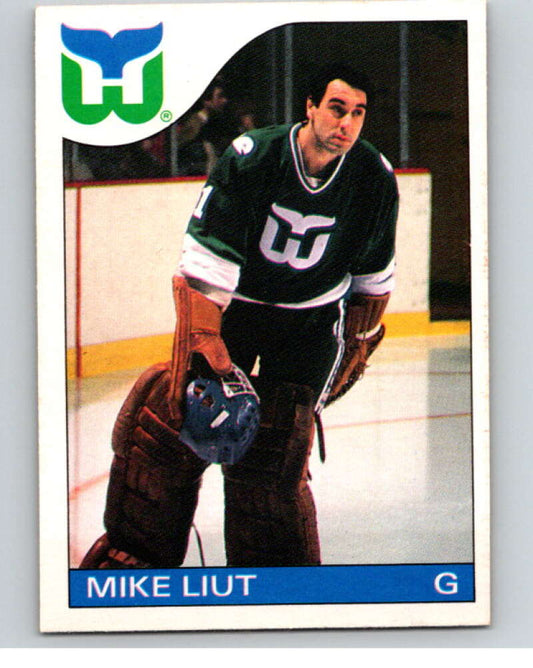 1985-86 O-Pee-Chee #88 Mike Liut  Hartford Whalers  V56534 Image 1