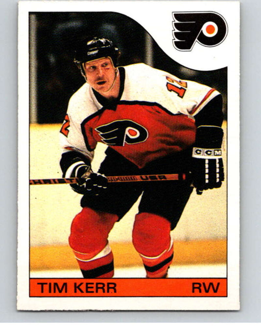 1985-86 O-Pee-Chee #91 Tim Kerr  Philadelphia Flyers  V56539 Image 1