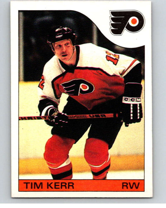 1985-86 O-Pee-Chee #91 Tim Kerr  Philadelphia Flyers  V56540 Image 1