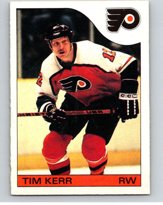 1985-86 O-Pee-Chee #91 Tim Kerr  Philadelphia Flyers  V56541 Image 1