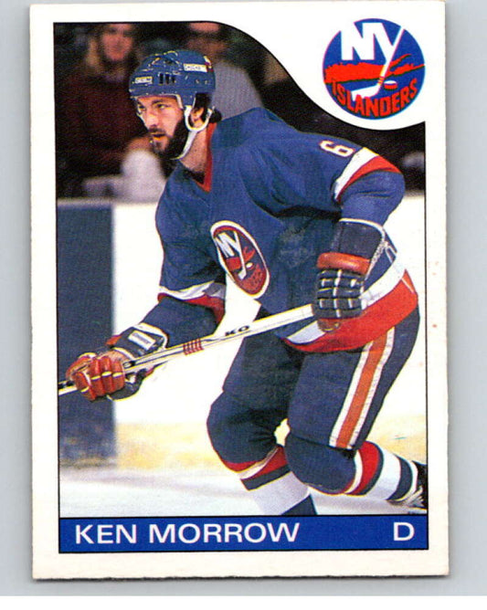 1985-86 O-Pee-Chee #93 Ken Morrow  New York Islanders  V56544 Image 1