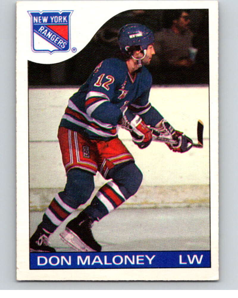 1985-86 O-Pee-Chee #94 Don Maloney  New York Rangers  V56546 Image 1
