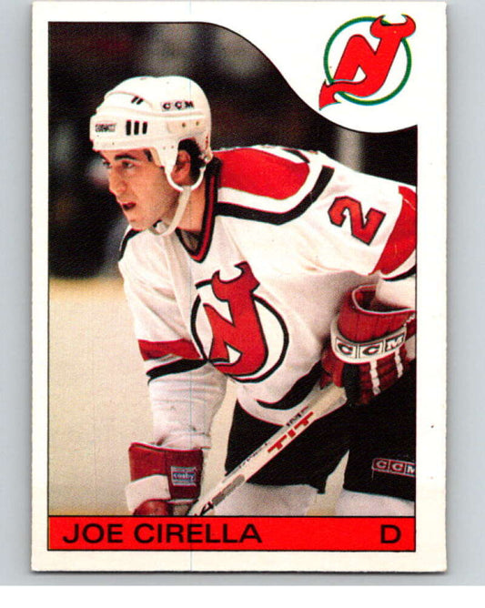 1985-86 O-Pee-Chee #98 Joe Cirella  New Jersey Devils  V56554 Image 1