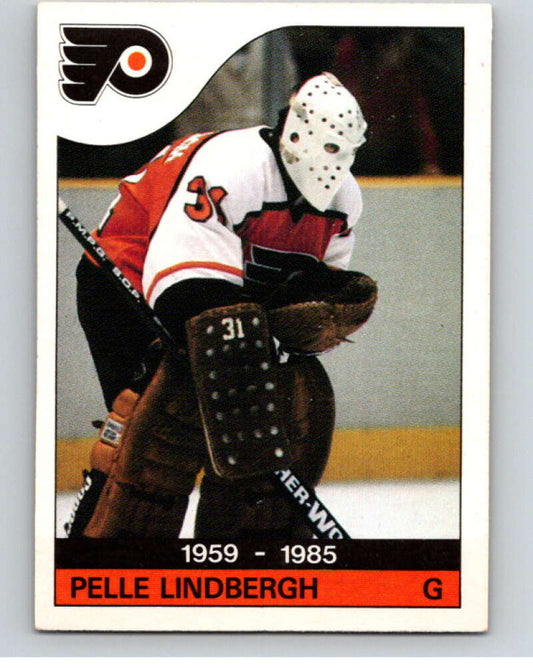 1985-86 O-Pee-Chee #110 Pelle Lindbergh  Philadelphia Flyers  V56585 Image 1