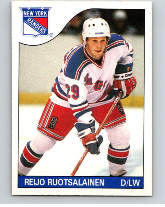 1985-86 O-Pee-Chee #112 Reijo Ruotsalainen  New York Rangers  V56590 Image 1