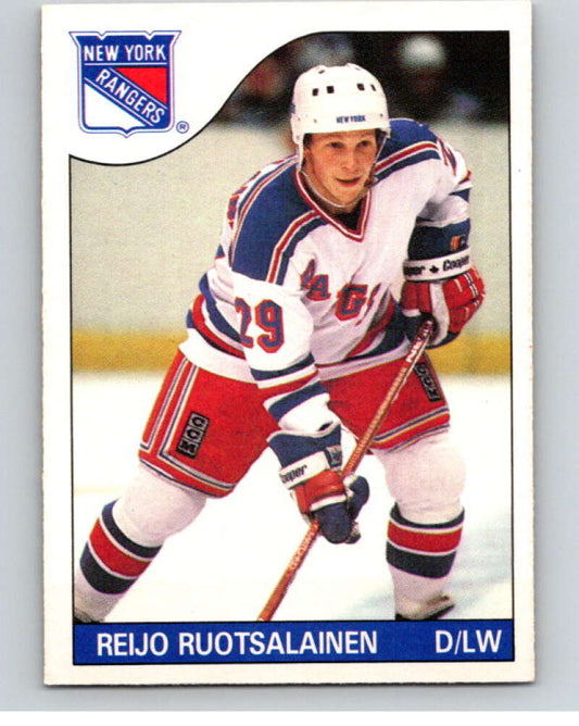 1985-86 O-Pee-Chee #112 Reijo Ruotsalainen  New York Rangers  V56591 Image 1