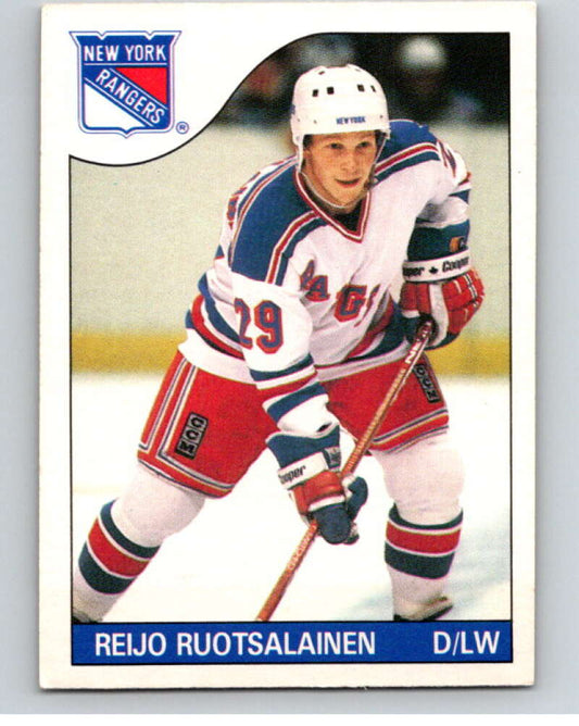 1985-86 O-Pee-Chee #112 Reijo Ruotsalainen  New York Rangers  V56592 Image 1