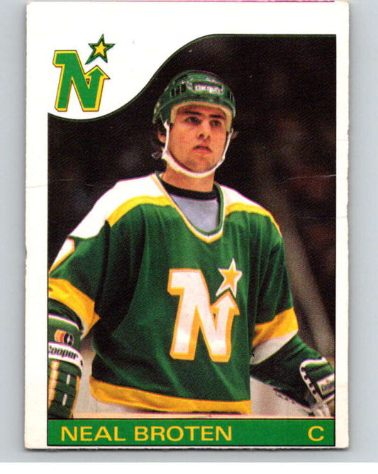 1985-86 O-Pee-Chee #124 Neal Broten  Minnesota North Stars  V56624 Image 1