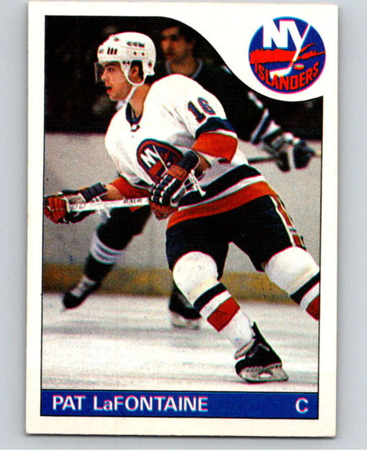 1985-86 O-Pee-Chee #137 Pat LaFontaine  New York Islanders  V56650 Image 1