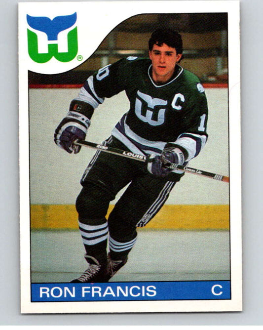 1985-86 O-Pee-Chee #140 Ron Francis  Hartford Whalers  V56657 Image 1