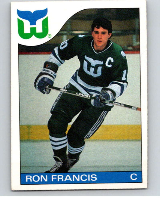 1985-86 O-Pee-Chee #140 Ron Francis  Hartford Whalers  V56658 Image 1