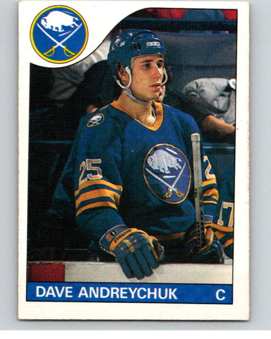 1985-86 O-Pee-Chee #143 Dave Andreychuk  Buffalo Sabres  V56667 Image 1