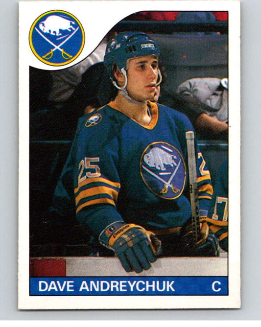 1985-86 O-Pee-Chee #143 Dave Andreychuk  Buffalo Sabres  V56668 Image 1