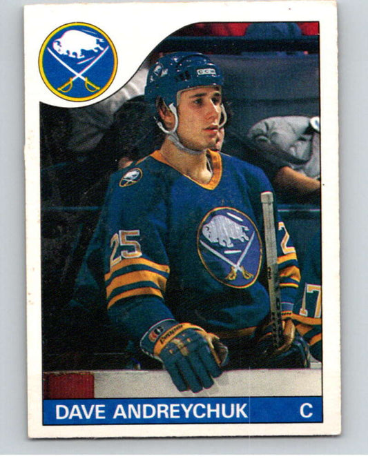 1985-86 O-Pee-Chee #143 Dave Andreychuk  Buffalo Sabres  V56669 Image 1
