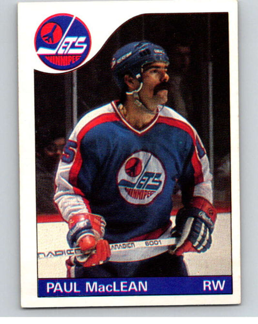 1985-86 O-Pee-Chee #145 Paul MacLean  Winnipeg Jets  V56673 Image 1