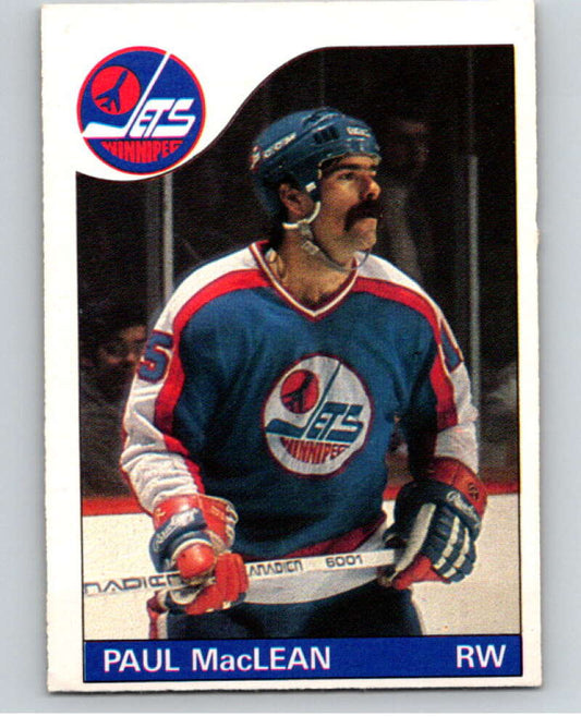 1985-86 O-Pee-Chee #145 Paul MacLean  Winnipeg Jets  V56675 Image 1