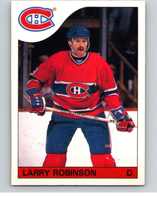 1985-86 O-Pee-Chee #147 Larry Robinson  Montreal Canadiens  V56677 Image 1