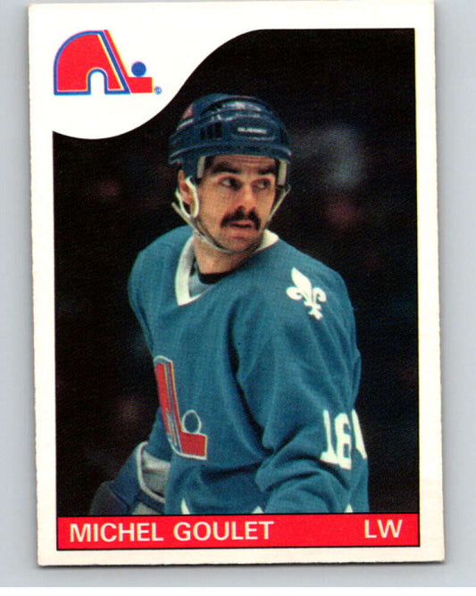 1985-86 O-Pee-Chee #150 Michel Goulet  Quebec Nordiques  V56683 Image 1