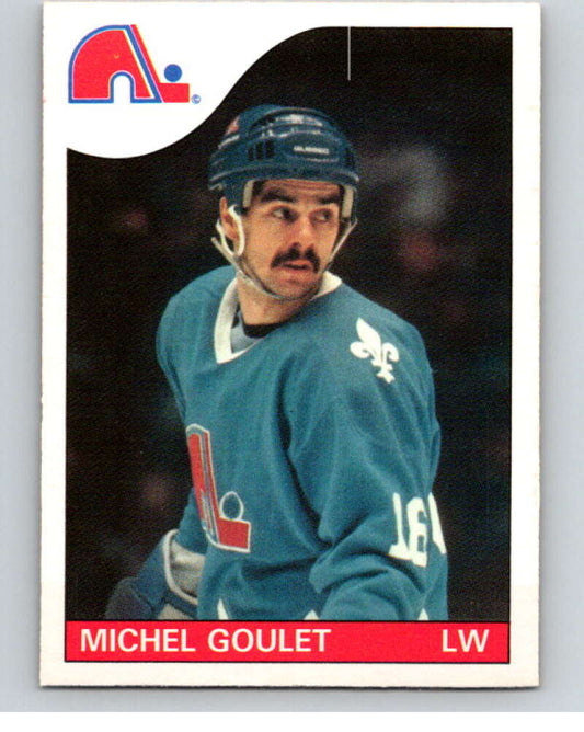 1985-86 O-Pee-Chee #150 Michel Goulet  Quebec Nordiques  V56686 Image 1