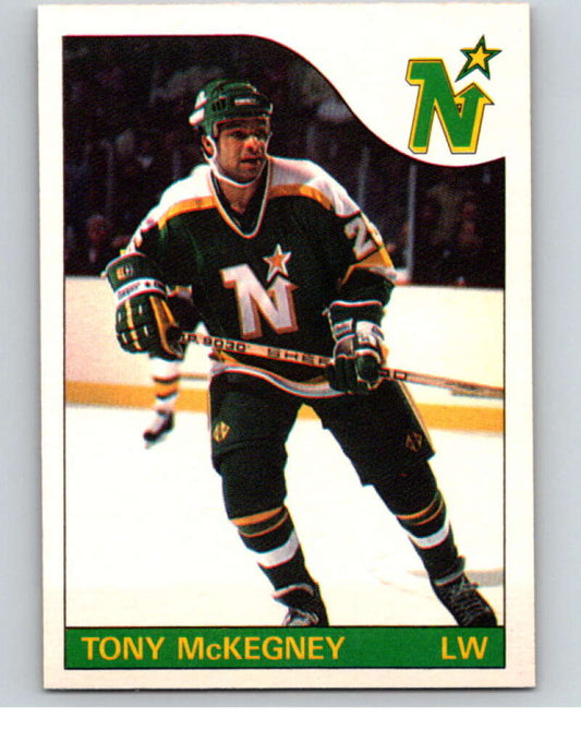 1985-86 O-Pee-Chee #156 Tony McKegney  Minnesota North Stars  V56701 Image 1