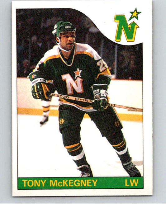1985-86 O-Pee-Chee #156 Tony McKegney  Minnesota North Stars  V56702 Image 1